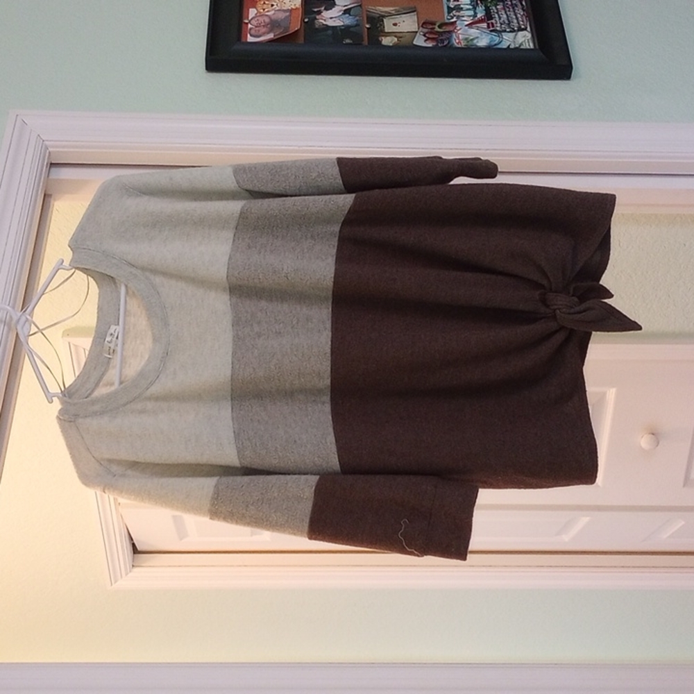 **Price lowered** Nine Britton Women's Sweater (tie front)